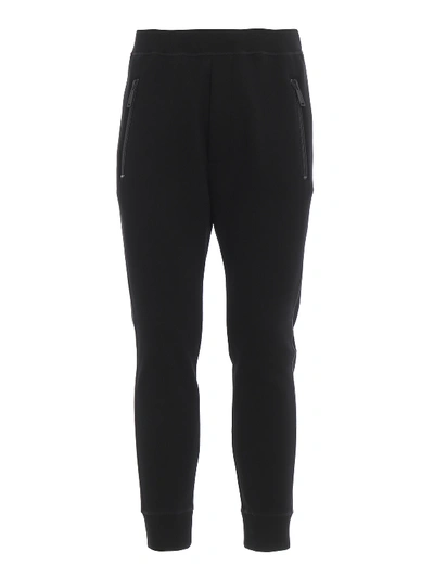 Shop Dsquared2 Ski Sweat Pants In Black