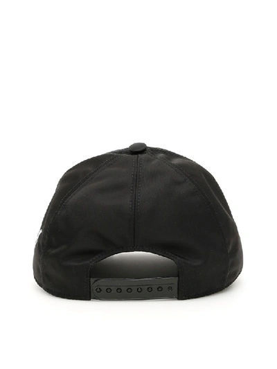Shop Burberry Horseferry Baseball Cap In Black (black)