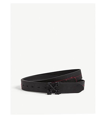 off white arrow buckle belt