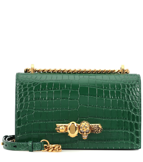 alexander mcqueen green bag