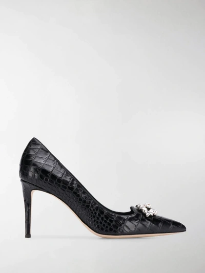 Shop Giuseppe Zanotti Mandy Pumps In Black