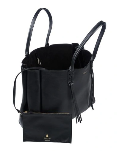 Shop Lanvin Handbag In Black