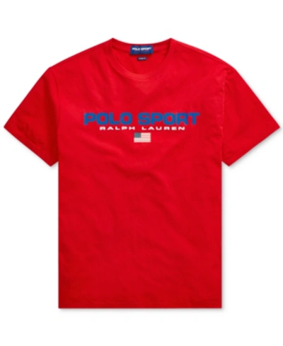 Shop Polo Ralph Lauren Men's Polo Sport T-shirt In Rl 2000 Red