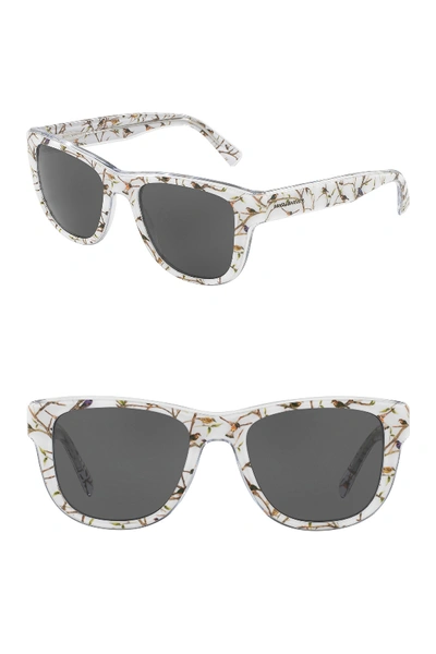 Shop Dolce & Gabbana 54mm Square Sunglasses In Whitemulti