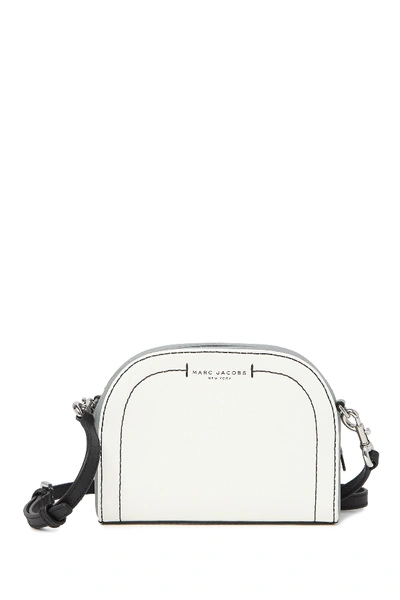 Marc Jacobs Playback Leather Crossbody Bag in White