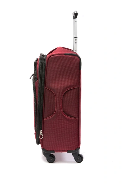 Shop Samsonite Lift 2 21" Spinner Suitcase In Red