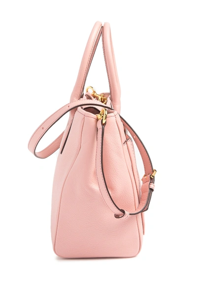 Shop Marc Jacobs Empire City Leather Tote In Rose