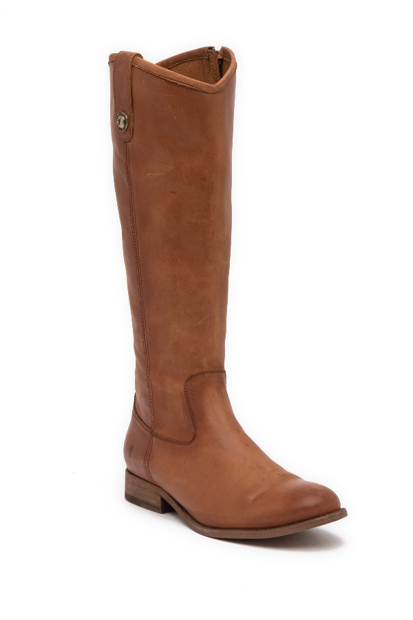 frye brown leather boots