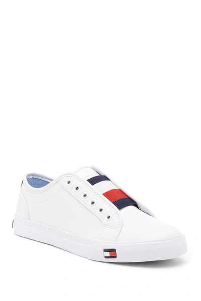 Tommy Hilfiger Anni Slip-on Sneaker Women's Shoes In White | ModeSens