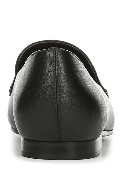 Shop Via Spiga Tigen Leather Loafer In Black
