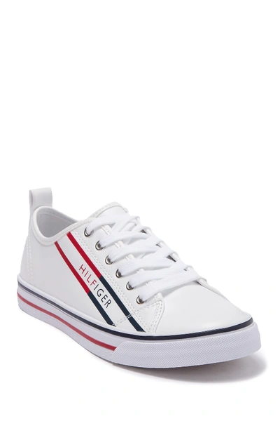 Shop Tommy Hilfiger Odis 2 Lace Sneaker In Whill