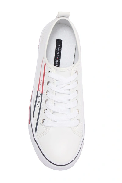 Shop Tommy Hilfiger Odis 2 Lace Sneaker In Whill