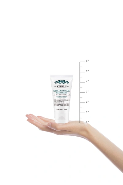 Shop Kiehl's Since 1851 Coriander Scented Richly Hydrating Scented Hand Cream - 2.5 Fl. Oz. - Travel Size In 75ml