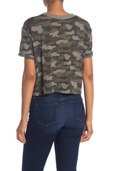 Shop Alternative Cropped Boxy T-shirt In Greenshade