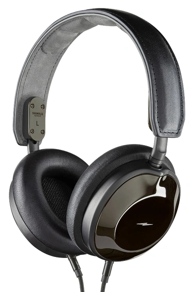 Shop Shinola Canfield Over-ear Headphones In Gloss Black