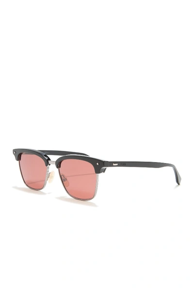 Shop Fendi Rectangular 52mm Sunglasses In 0807-4s