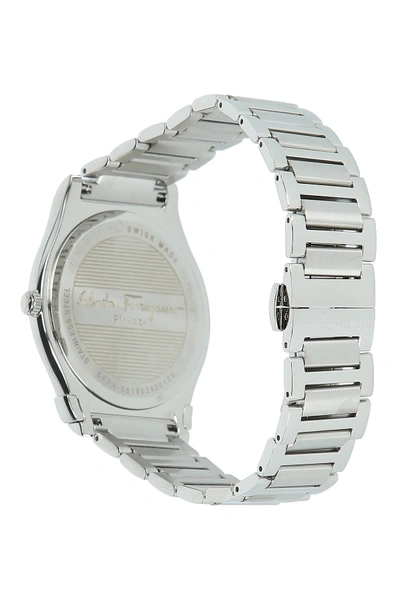 Shop Ferragamo Men's Bracelet Watch, 41mm In Stainless Steel