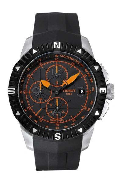 Shop Tissot Men's T-navigator Automatic Chronograph Watch, 44mm