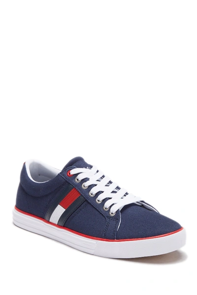 Shop Tommy Hilfiger Remi Canvas Sneaker In Dblfb