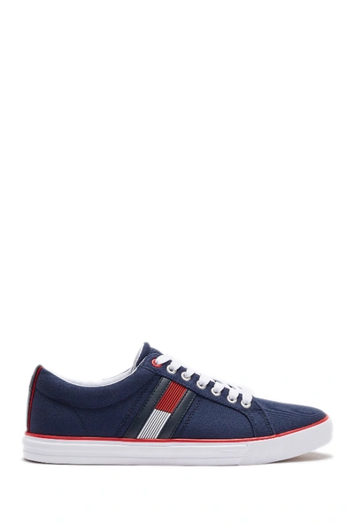 Shop Tommy Hilfiger Remi Canvas Sneaker In Dblfb