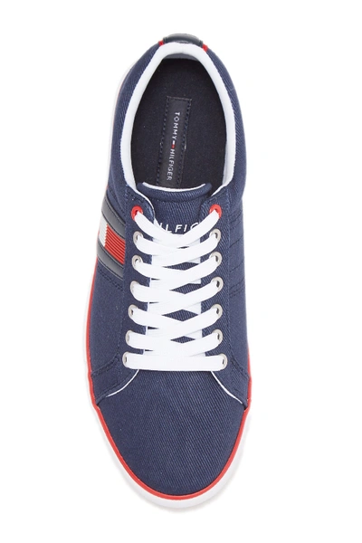 Shop Tommy Hilfiger Remi Canvas Sneaker In Dblfb