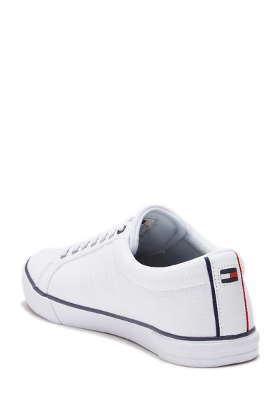 Shop Tommy Hilfiger Remi Canvas Sneaker In Whifb