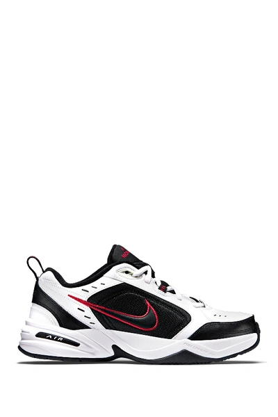 Nike Air Monarch Iv 4e Training Sneaker Extra Wide Width In White black varsity Red ModeSens