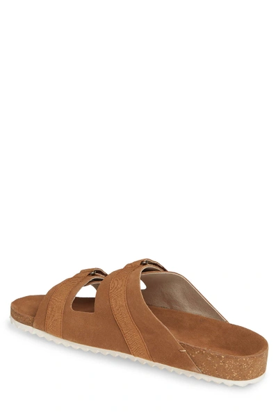 Shop Shoe The Bear Shore Leather Slide Sandal In Brown