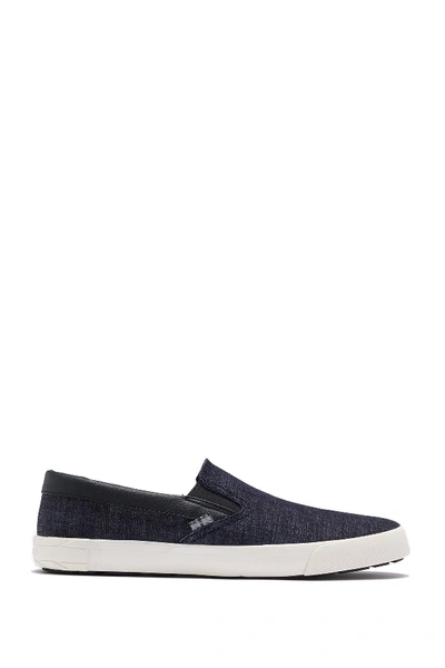 Shop Ben Sherman Percy Slip-on Sneaker In Blue Denim