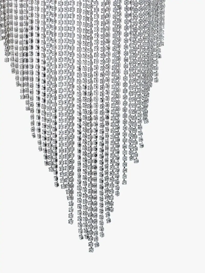Shop Gucci Silver Tone Crystal-embellished Choker Necklace