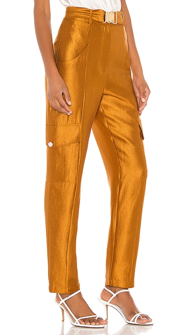 Shop House Of Harlow 1960 X Revolve Elina Pant In Gold