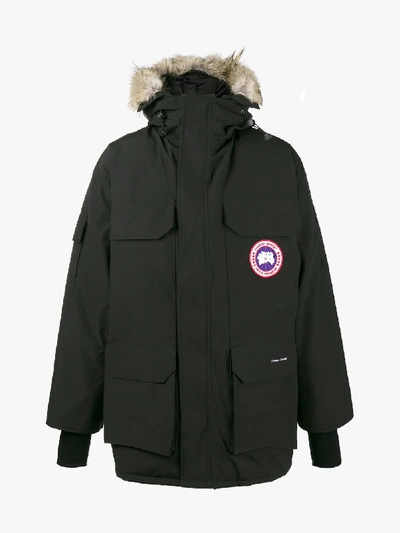Shop Canada Goose Expedition Feather Down Parka In Black