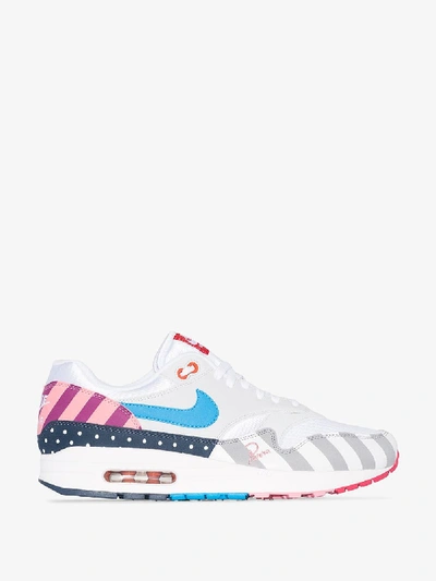 Shop Nike Multicoloured Air Max 1 Parra Sneakers In White