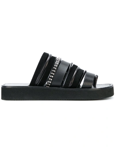 Shop 3.1 Phillip Lim / フィリップ リム Eva Multi Stripe Sandal In Black