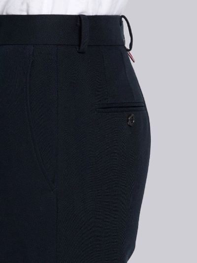 Shop Thom Browne Cavalary Twill Chino In Blue