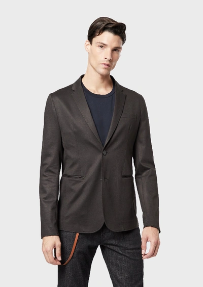 Shop Emporio Armani Formal Jackets - Item 41915643 In Gray