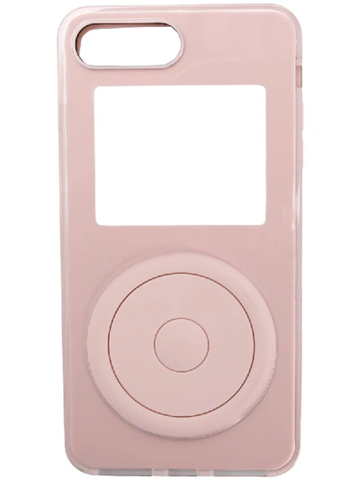 Shop Nana-nana Iphone 6plus/7 Plus/6s Plus/ 8 Plus Music Player Cover - Pink
