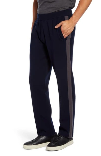 Shop Vince Classic Track Pants In Coastal/slate