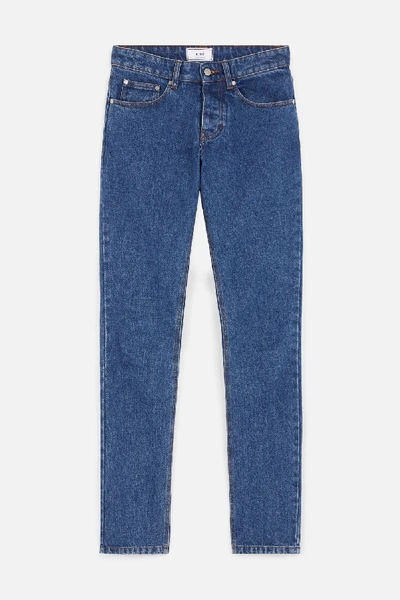 Shop Ami Alexandre Mattiussi Women's Slim Fit Jeans In Blue