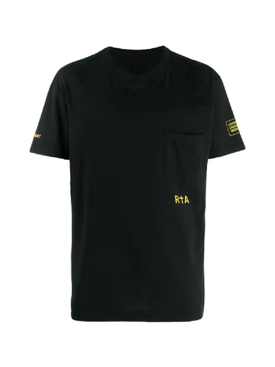 Shop Rta Admin Logo T-shirt In Black