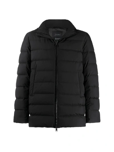Herno Laminar Parka In Gore-tex Infinium Windstopper In Black
