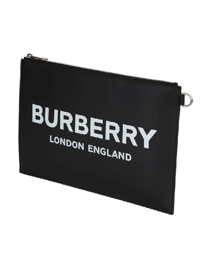 Shop Burberry Clutch In Black