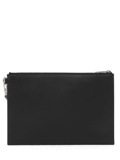 Shop Burberry Logo Pouch In Black