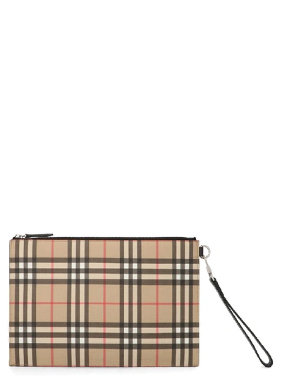 Shop Burberry Bag In Multicolor