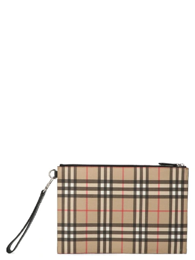 Shop Burberry Bag In Multicolor