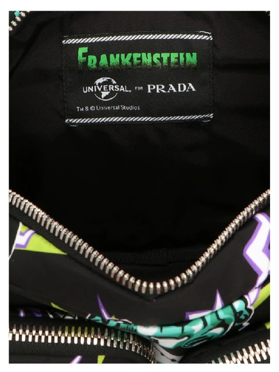 Shop Prada 'frankenstein' Bag In Black