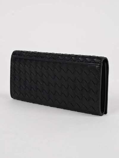 Shop Bottega Veneta Wallet In Nero