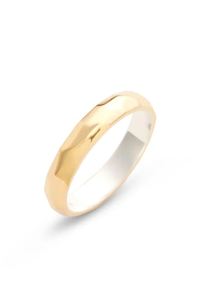 Shop Anna Beck Hammered Stacking Ring In Gold