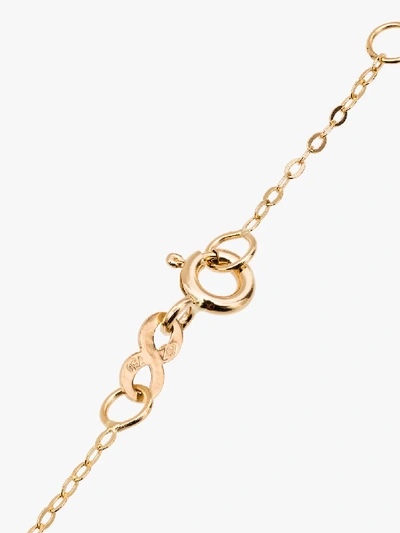Shop Gigi Clozeau 18k Yellow Gold Diamond Necklace In Metallic