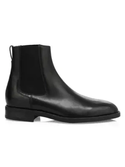 Shop Paul Smith Canon Leather Chelsea Boots In Black